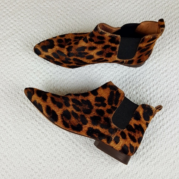 madewell leopard boots